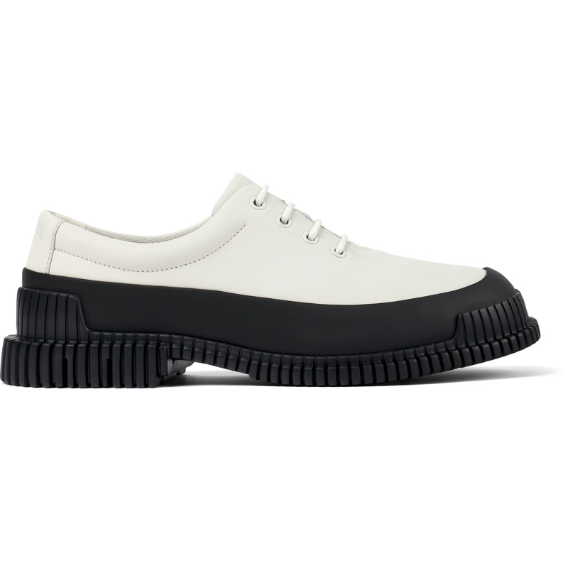 Camper Pix - Formal Shoes For Men - White, Black, Size 44, Smooth Leather