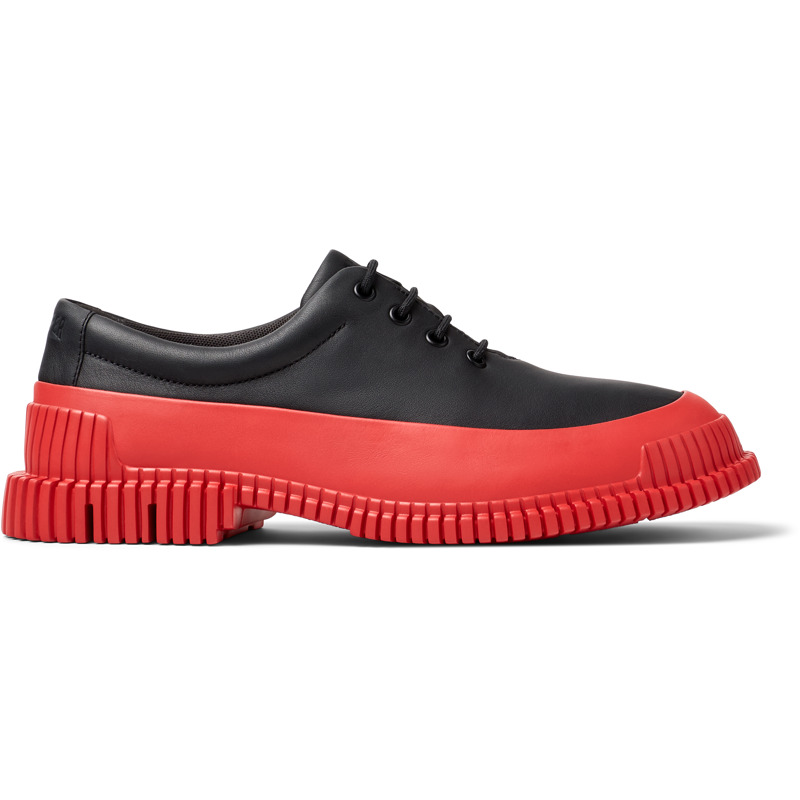 CAMPER Pix - Zapatos de vestir para Hombre - Negro,Rojo, talla 40, Piel Lisa