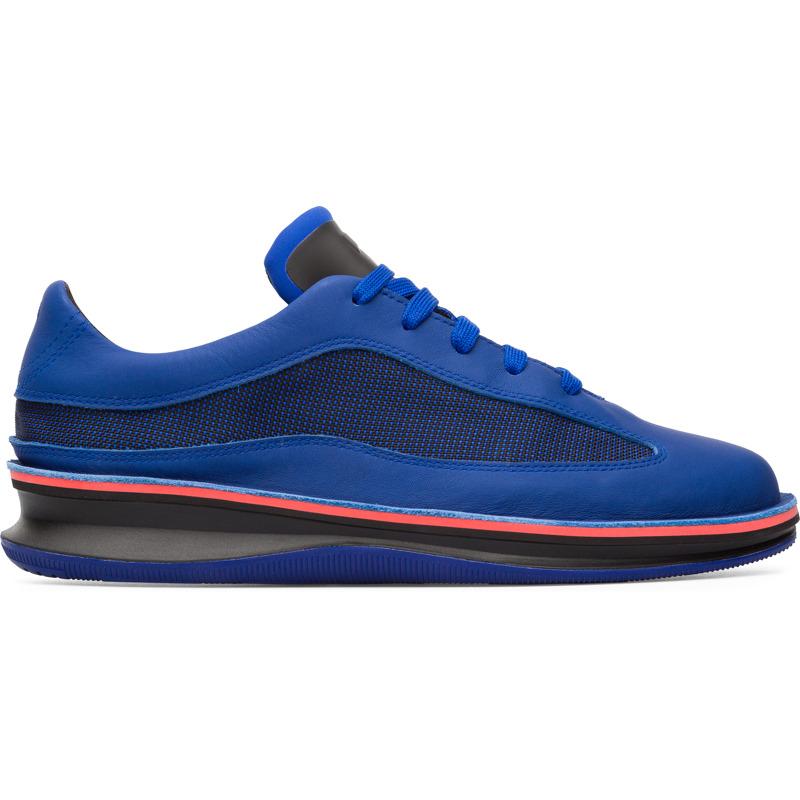 CAMPER Rolling - Zapatillas para Hombre - Azul, talla 39, Piel Lisa/Textil