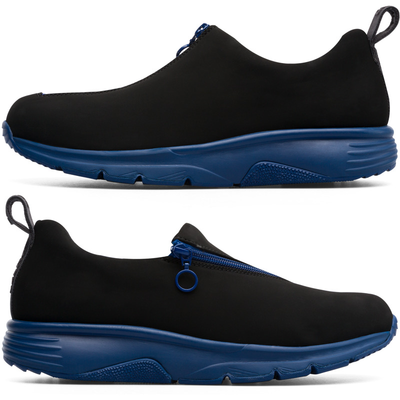 CAMPER Twins - Sneakers for Men - Black, Cotton fabric - K100467