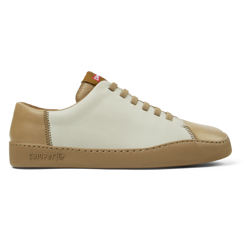 CAMPER Twins - Sneakers Για Ανδρικα - Καφέ,Γκρι, Μέγεθος 40, Smooth Leather