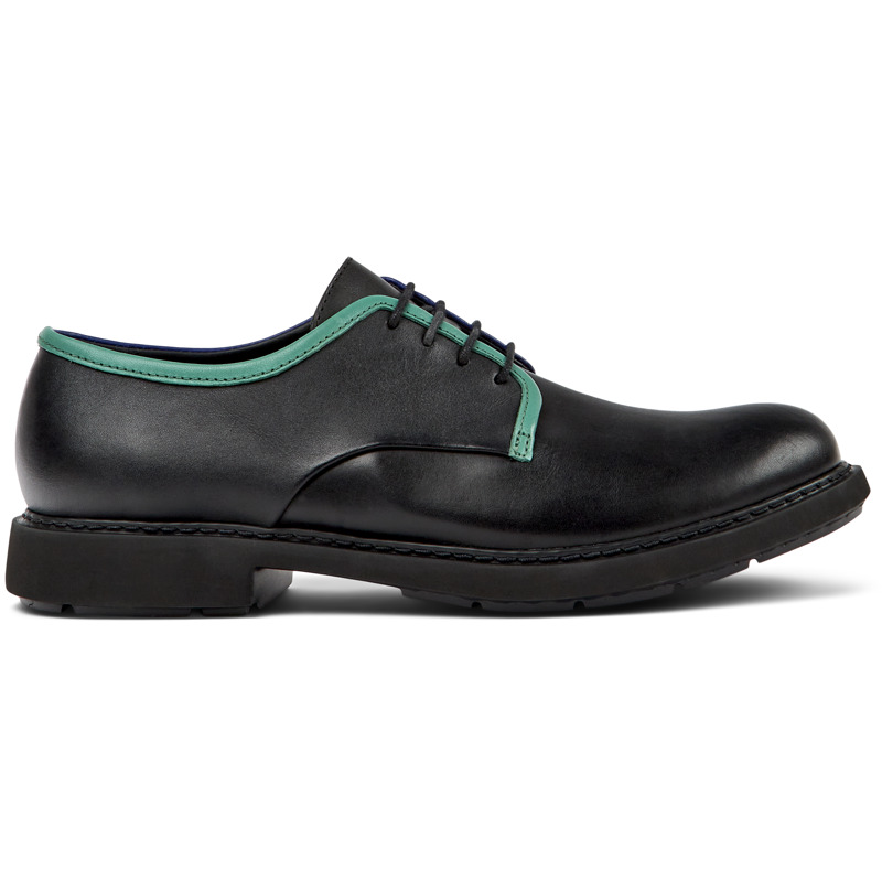 CAMPER Twins - Zapatos de vestir para Hombre - Negro, talla 45, Piel Lisa