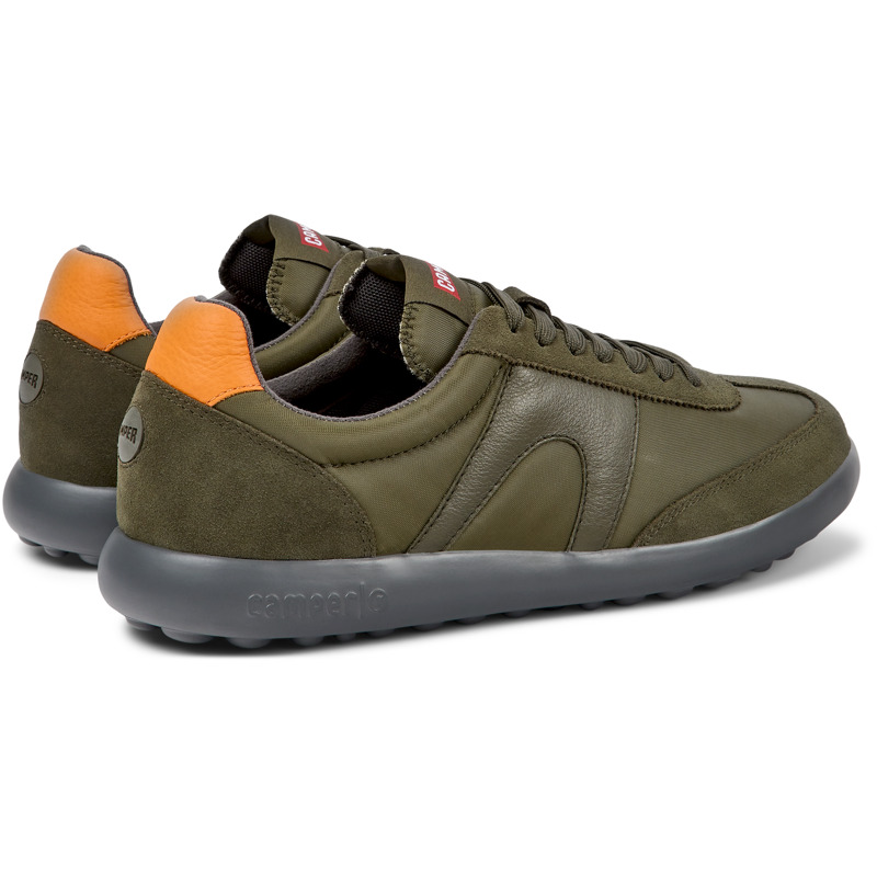CAMPER Pelotas XLite - Sneakers For Men - Green, Size 6.5, Cotton Fabric