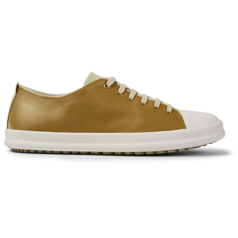 CAMPER Twins - Zapatillas para Hombre - Beige,Marron, talla 44, Piel Lisa