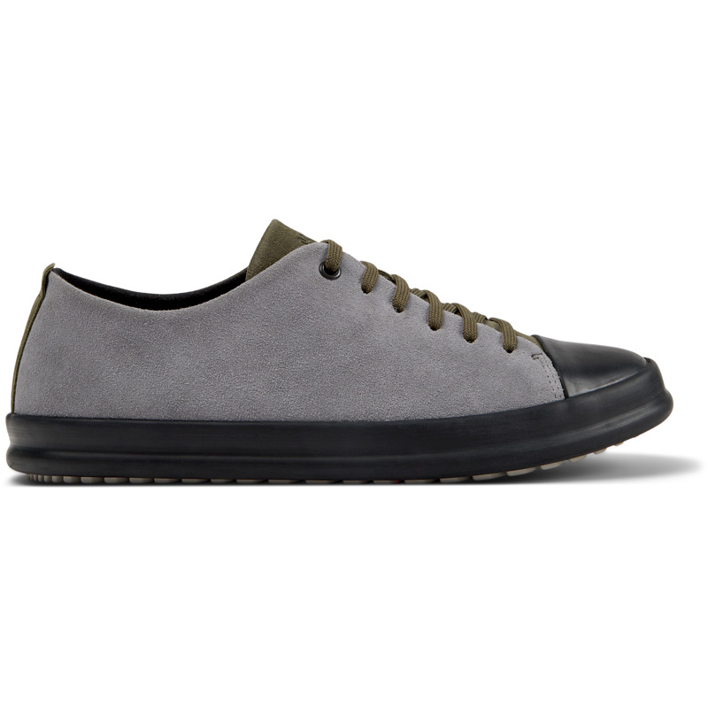 CAMPER Twins - Zapatillas para Hombre - Verde,Gris, talla 46, Ante o Piel Vuelta