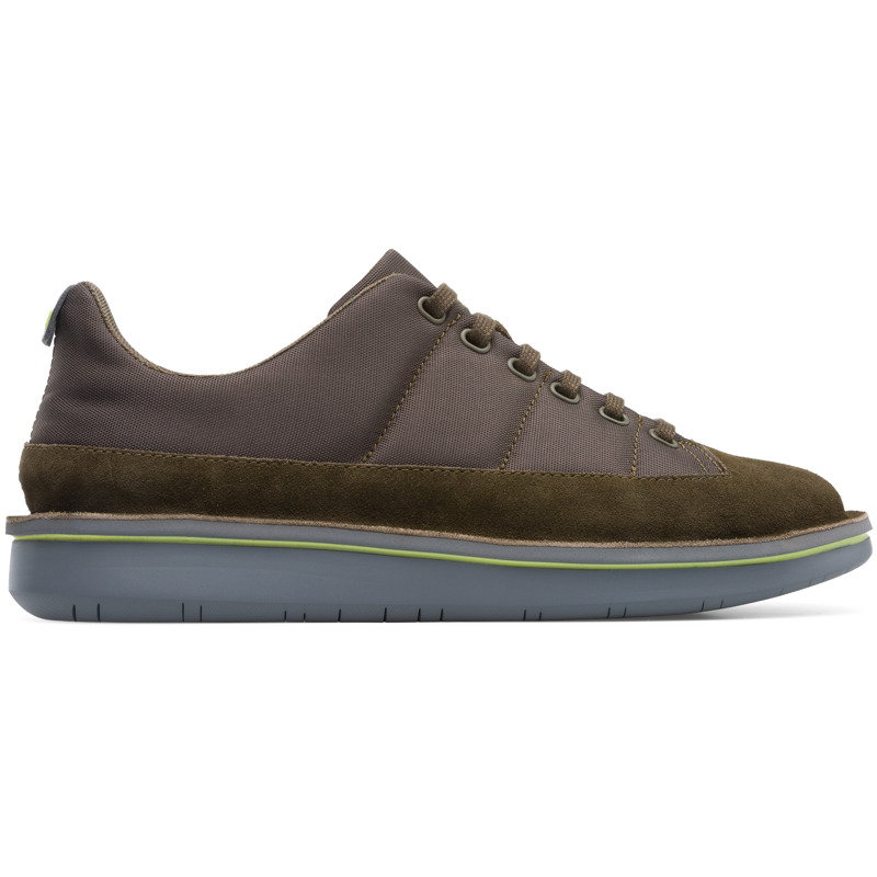 Camper Formiga, Chaussures casual Homme, Marron gris/Vert, Taille 39 (EU), K100570-001