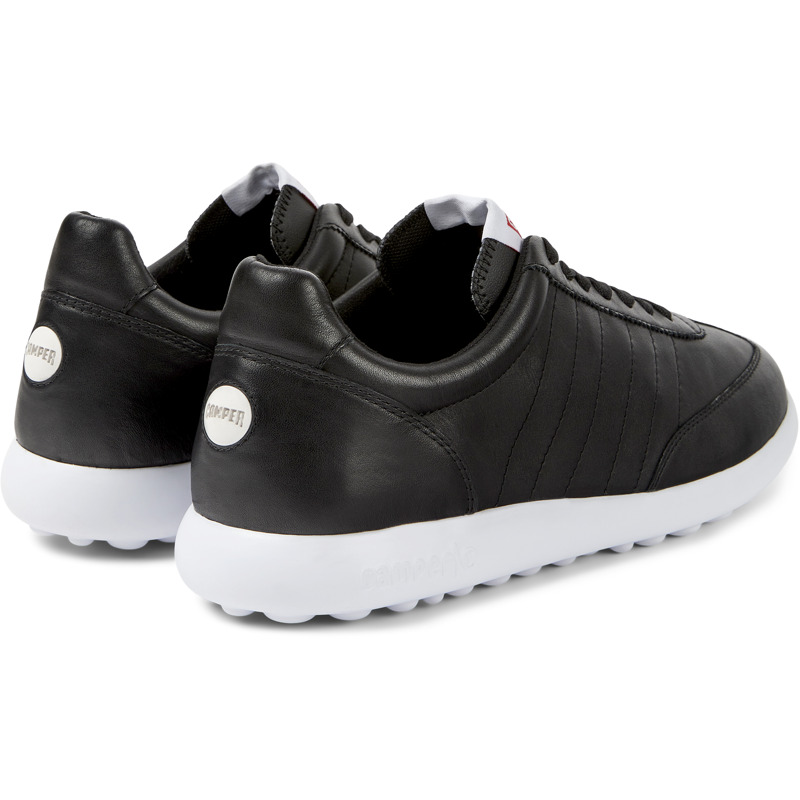 CAMPER Pelotas XLite - Sneakers For Men - Black, Size 41, Smooth Leather/Cotton Fabric