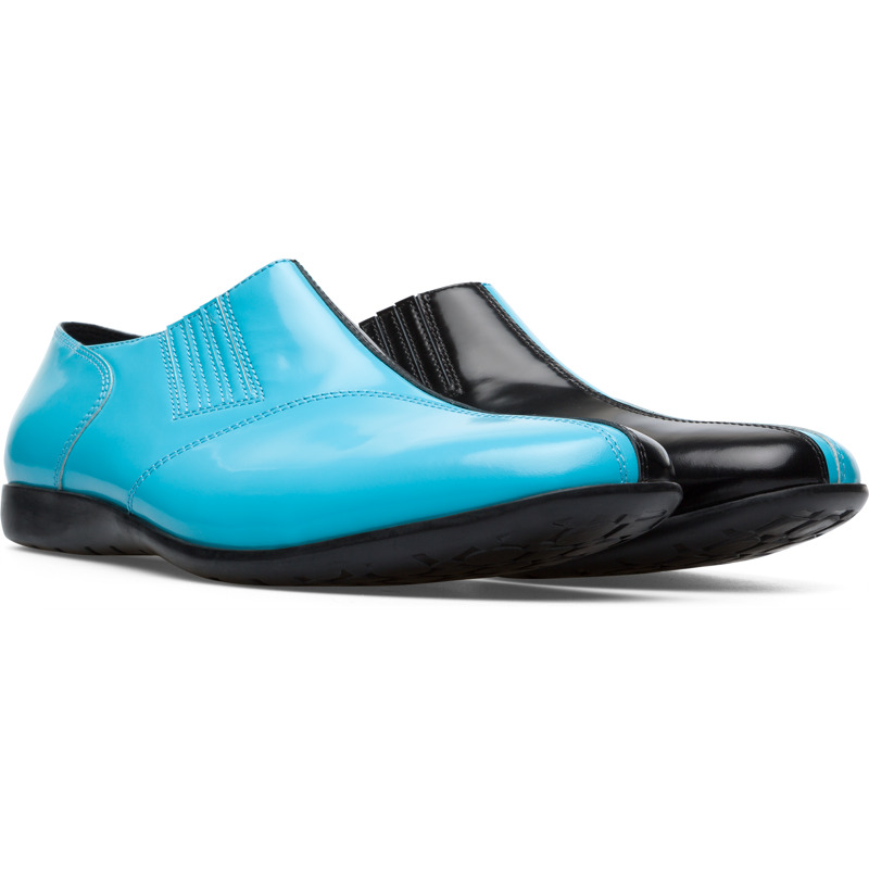 Camper Kiko Kostadinov - Zapatos De Vestir Para Hombre - Azul, Negro, Talla 11, Piel Lisa