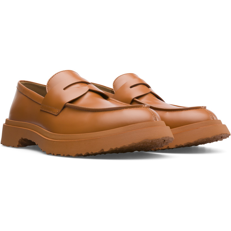 Camper Walden - Zapatos De Vestir Para Hombre - Marron, Talla 9.5, Piel Lisa