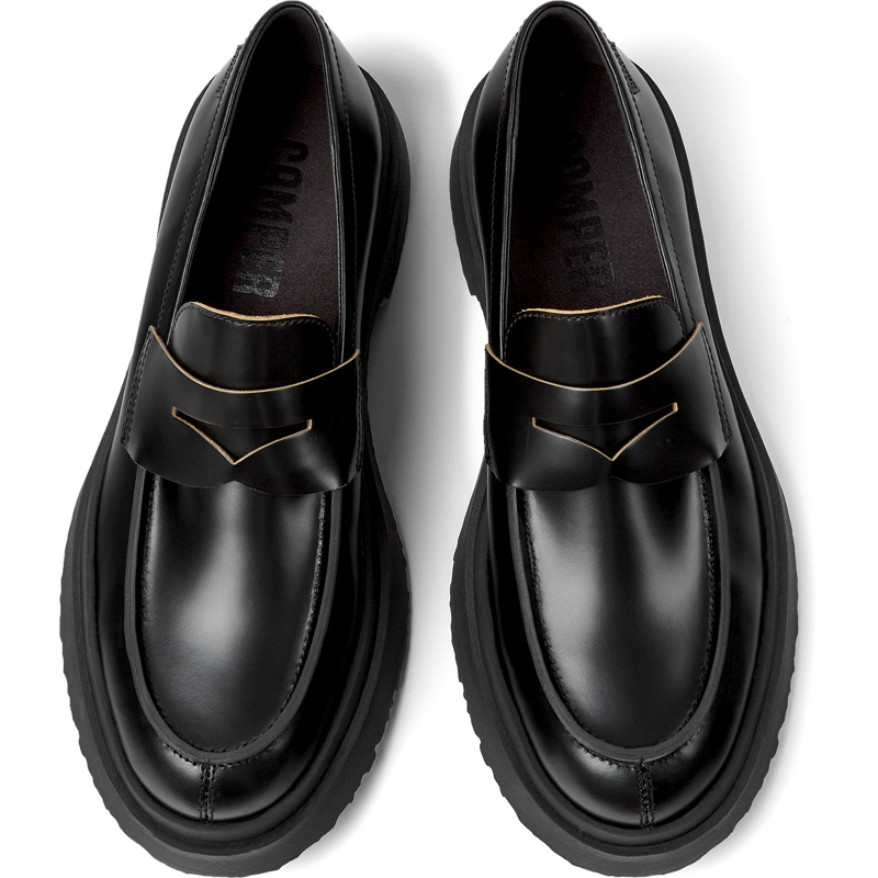 CAMPER Walden - Επίσημα παπούτσια Για Ανδρικα - Μαύρο, Μέγεθος 44, Smooth Leather