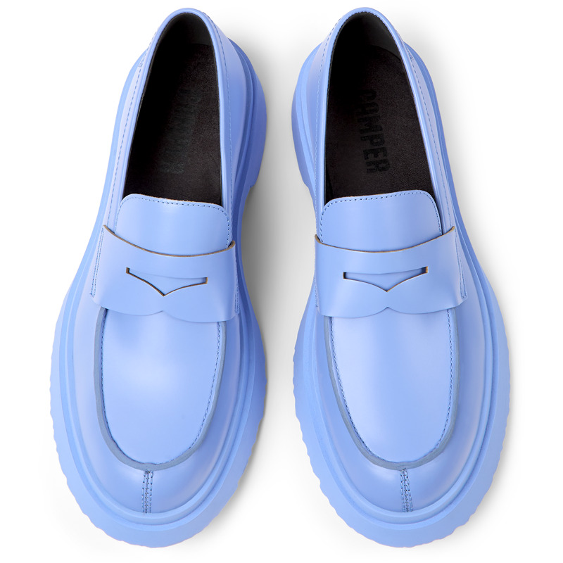 CAMPER Walden - Formal Shoes For Men - Blue, Size 42, Smooth Leather