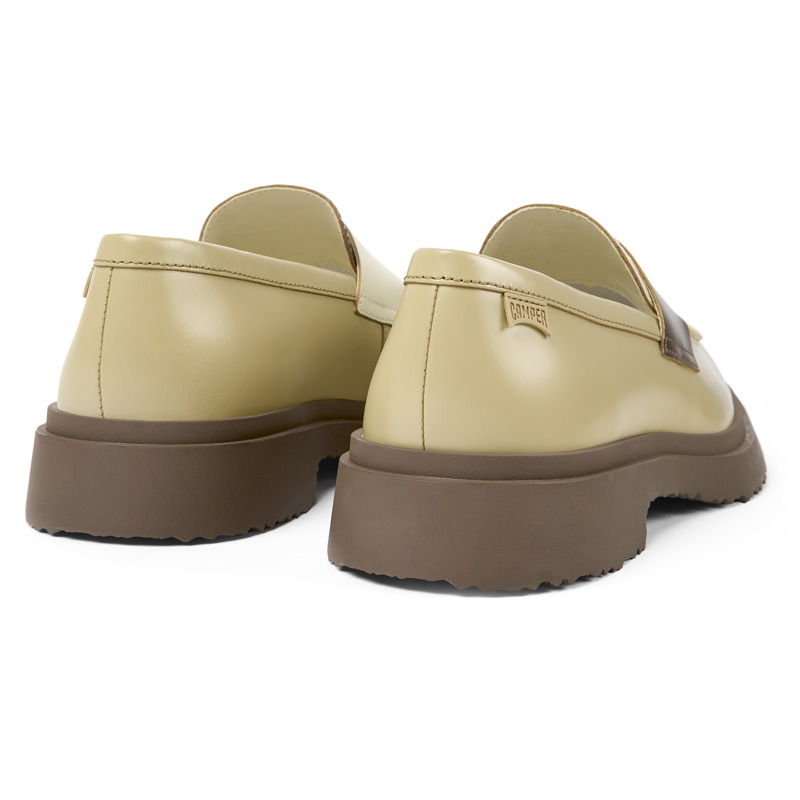 CAMPER Twins - Formal Shoes For Men - Beige,White,Brown, Size 42, Smooth Leather