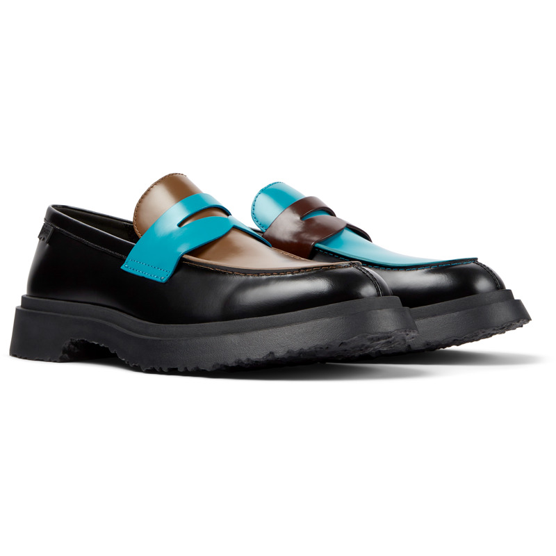 Shop Camper Loafers For Men In Black,blue,brown