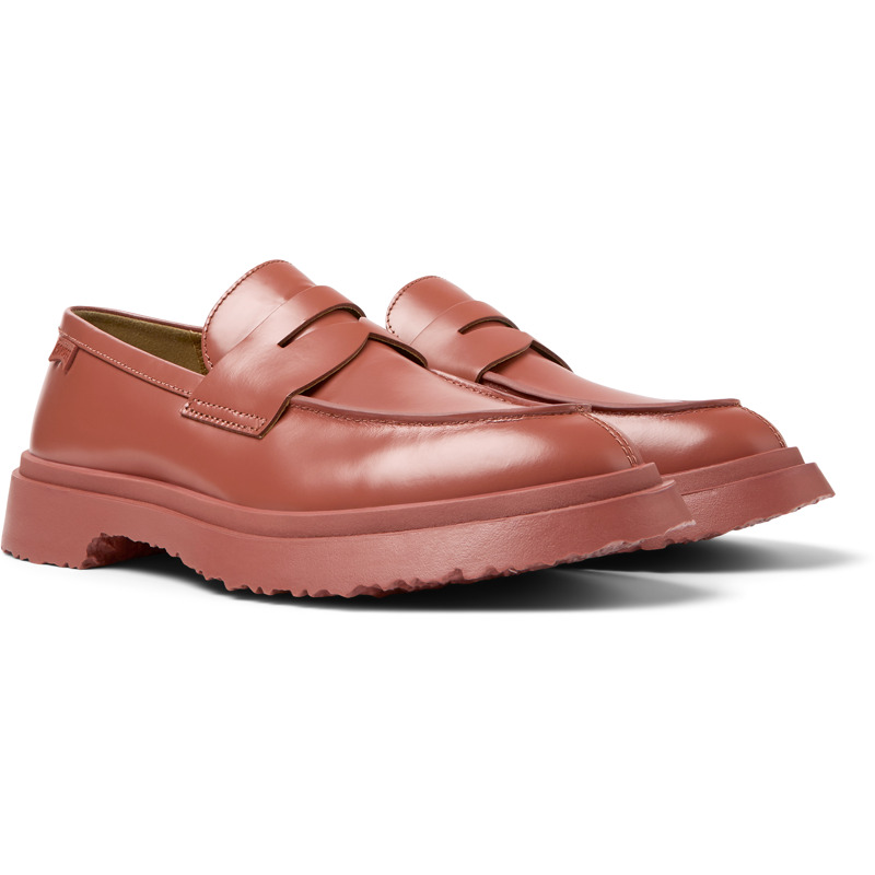 CAMPER Walden - Nette Schoenen Voor Heren - Rood, Maat 45, Smooth Leather