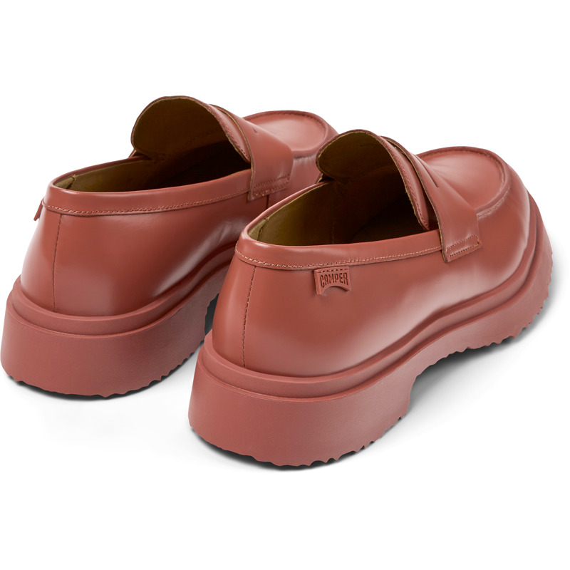 CAMPER Walden - Chaussures Habillées Pour Homme - Rouge, Taille 46, Cuir Lisse