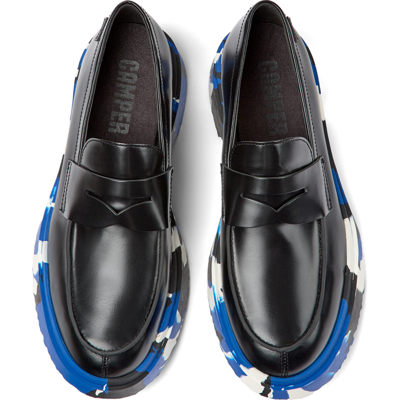 CAMPER Walden - Nette Schoenen Voor Heren - Zwart, Maat 43, Smooth Leather