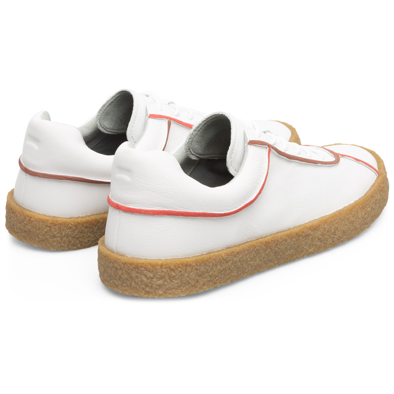 Camper Twins - Casual For Men - White, Size 45, Smooth Leather