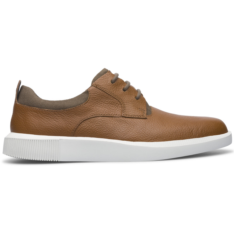 CAMPER Bill - Zapatos de vestir para Hombre - Marron, talla 39, Piel Lisa/Textil