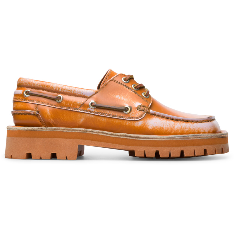 CAMPERLAB Eki - Formal Shoes For Men - Brown,Purple, Size 9.5, Smooth Leather