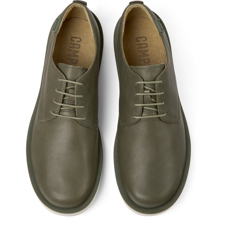 CAMPER Wagon - Vrijetijdsschoenen Voor Heren - Groen, Maat 45, Smooth Leather