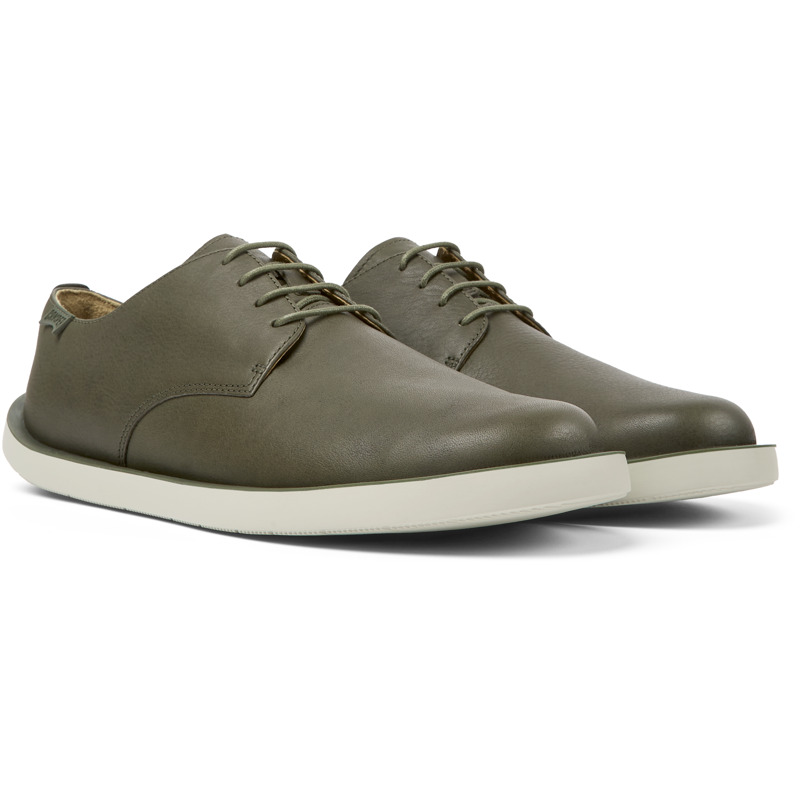 CAMPER Wagon - Chaussures Casual Pour Homme - Vert, Taille 43, Cuir Lisse