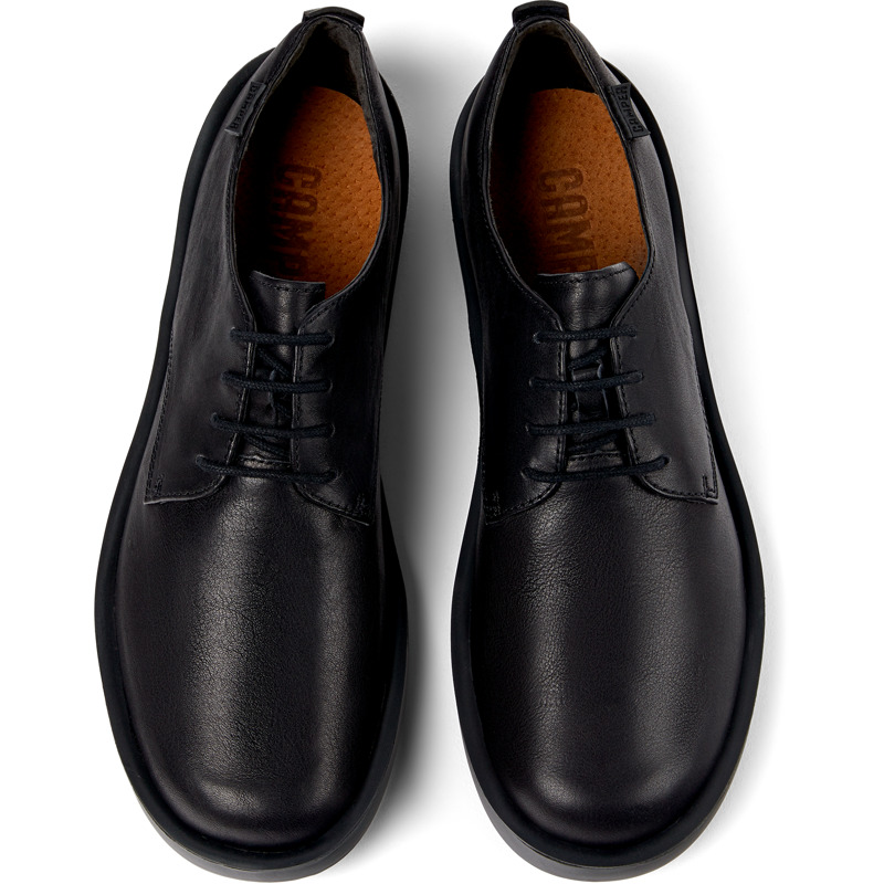 CAMPER Wagon - Chaussures Habillées Pour Homme - Noir, Taille 40, Cuir Lisse