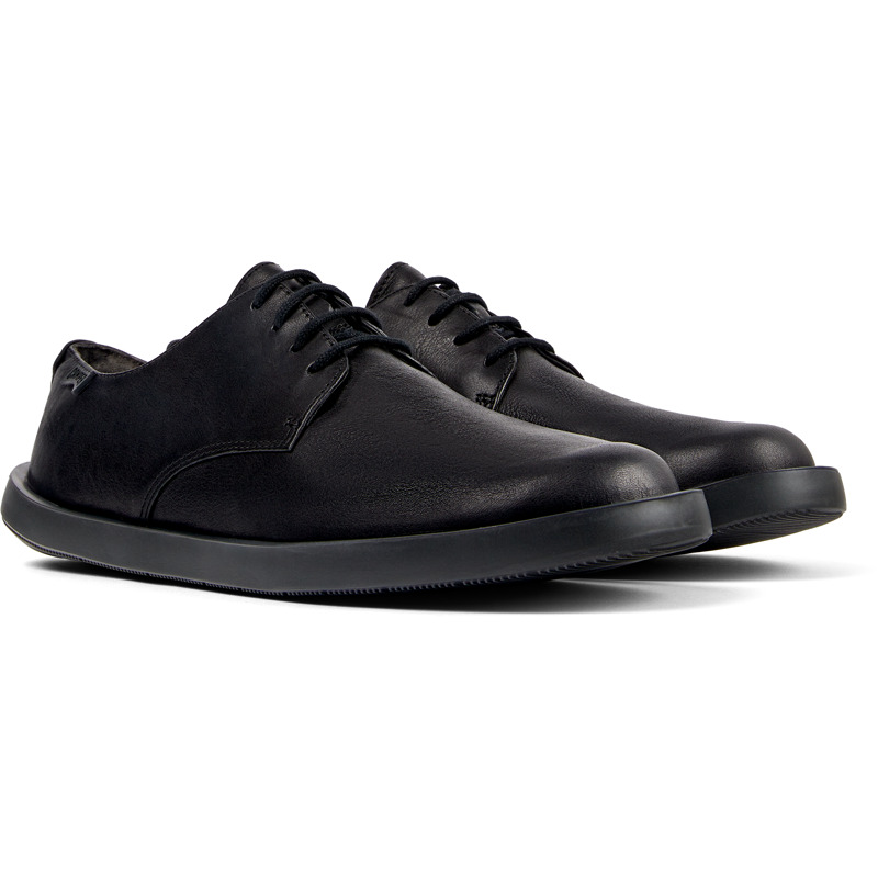 Camper Wagon - Formal Shoes For Men - Black, Size 45, Smooth Leather