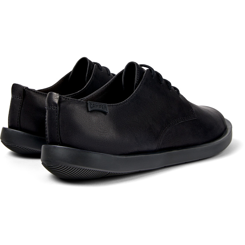 CAMPER Wagon - Chaussures Habillées Pour Homme - Noir, Taille 45, Cuir Lisse
