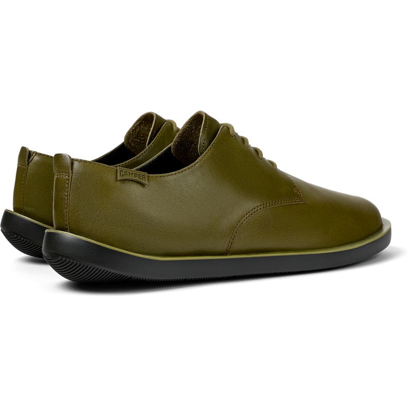 Camper Wagon - Formal Shoes For Men - Green, Size 40, Smooth Leather