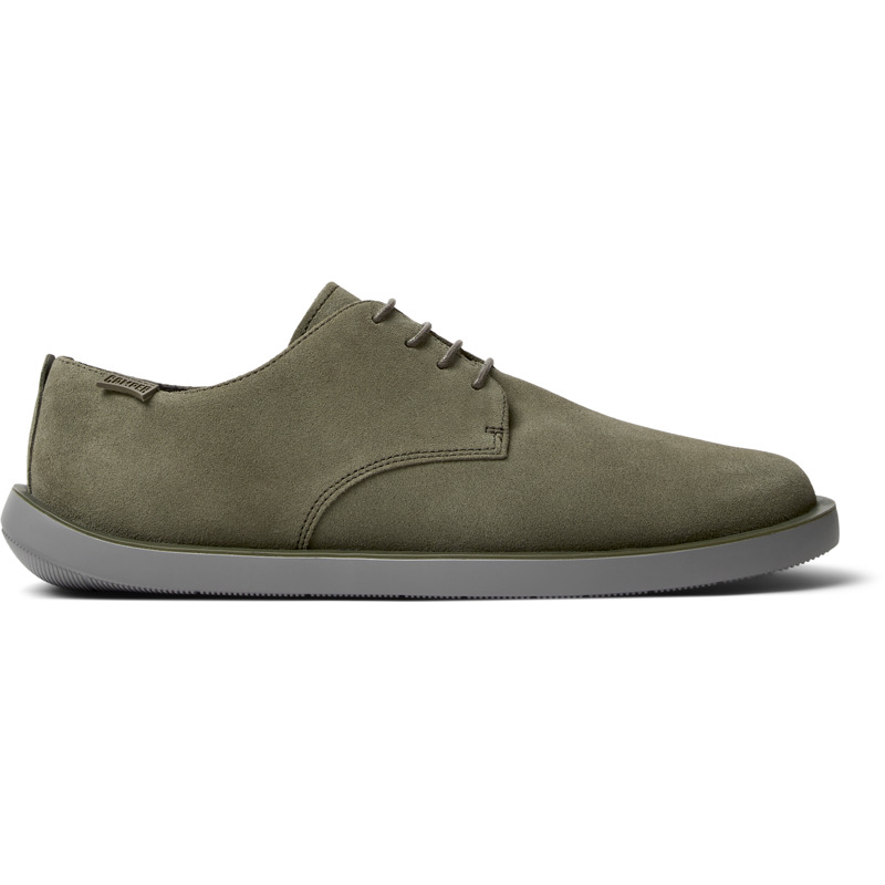 CAMPER Wagon - Zapatos de vestir para Hombre - Verde, talla 45, Ante o Piel Vuelta