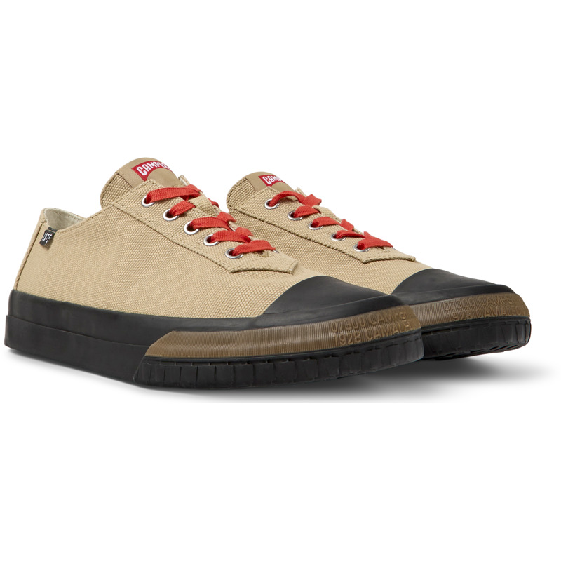 Camper Camaleon - Sneakers For Men - Beige, Size 43, Cotton Fabric