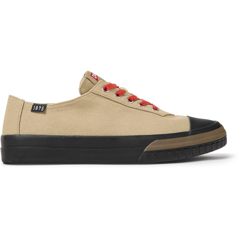 CAMPER Camaleon - Sneakers For Men - Beige, Size 40, Cotton Fabric