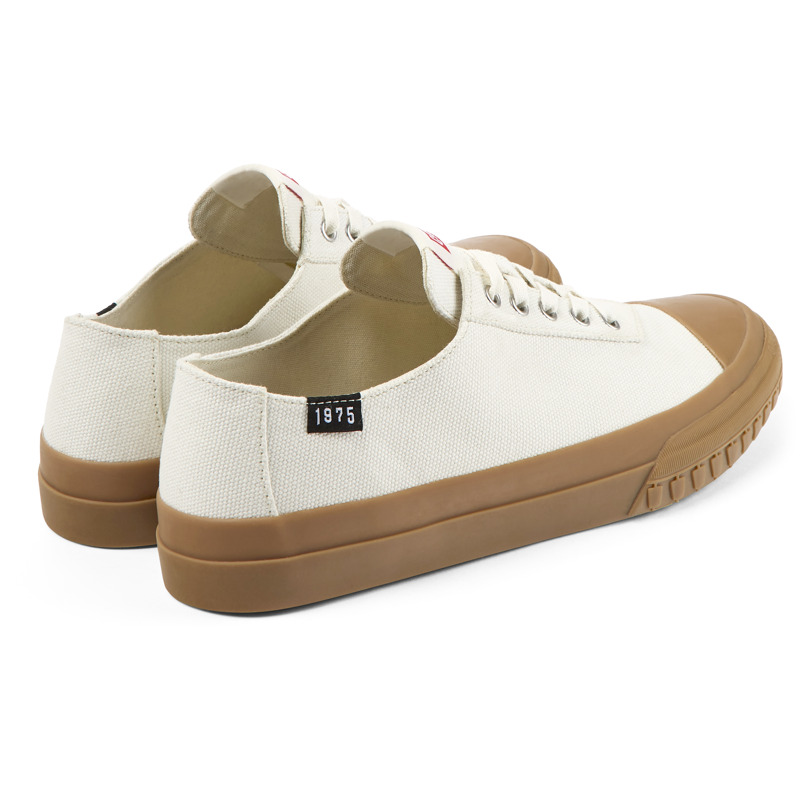 CAMPER Camaleon - Sneakers For Men - White, Size 46, Cotton Fabric
