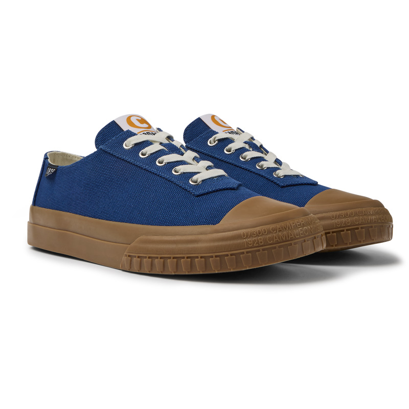 Camper Camaleon - Sneakers Para Hombre - Azul, Talla 9.5, Textil
