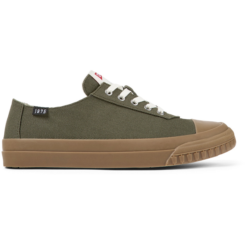 CAMPER Camaleon - Sneakers For Men - Green, Size 42, Cotton Fabric