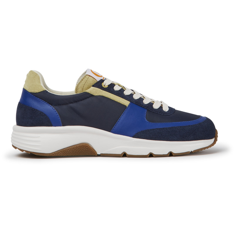CAMPER Drift - Zapatillas para Hombre - Azul,Beige, talla 39, Textil/Piel Vuelta