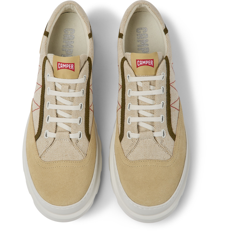 CAMPER Brutus - Casual For Men - Beige, Size 40, Cotton Fabric