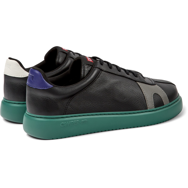 CAMPER Twins - Sneakers For Men - Black, Size 41, Smooth Leather