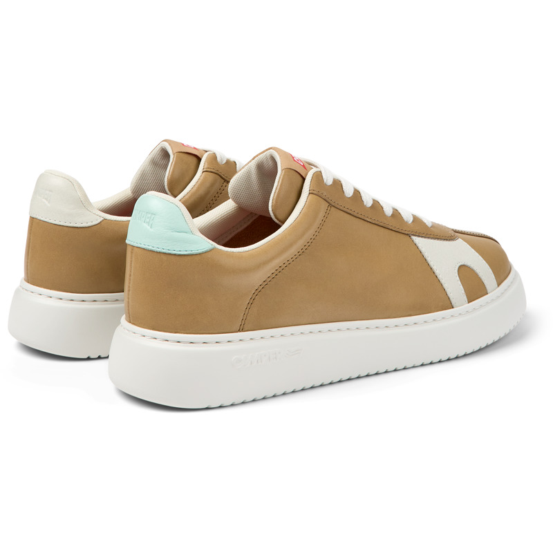 CAMPER Twins - Sneakers Voor Heren - Bruin, Maat 40, Smooth Leather