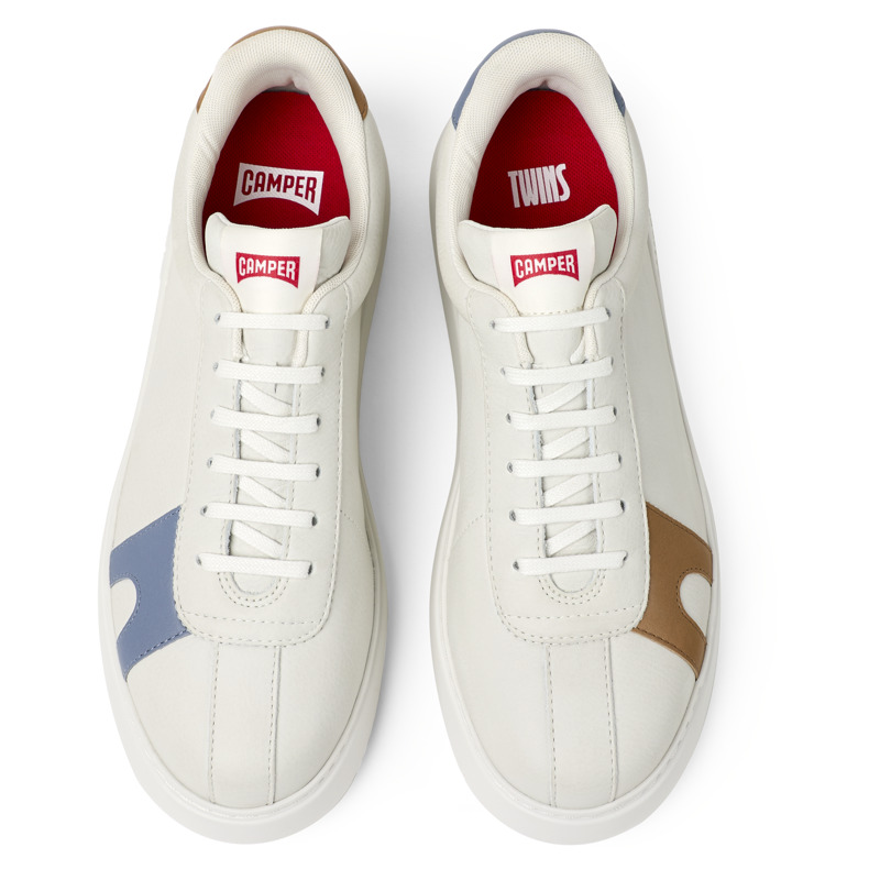 CAMPER Twins - Sneakers Για Ανδρικα - Λευκό, Μέγεθος 46, Smooth Leather