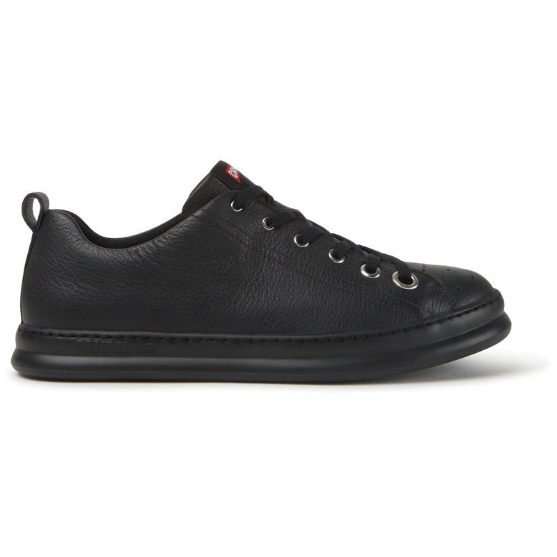 CAMPER Twins - Sneakers for Men - Black, Smooth leather - K100746