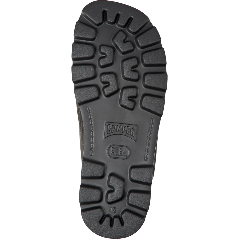 CAMPER Brutus Sandal - Sandals For Men - Grey, Size 45, Cotton Fabric