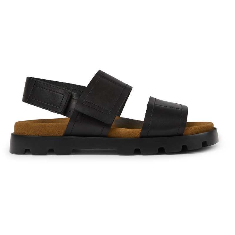 CAMPER Brutus Sandal - Πέδιλα Για Ανδρικα - Μαύρο, Μέγεθος 41, Smooth Leather