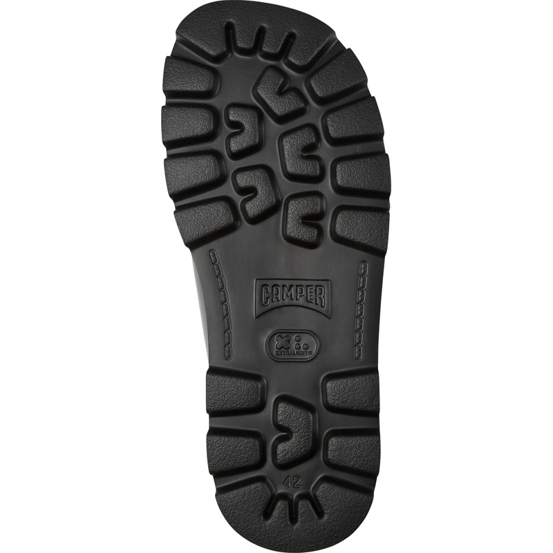 CAMPER Brutus Sandal - Πέδιλα Για Ανδρικα - Μαύρο, Μέγεθος 41, Smooth Leather