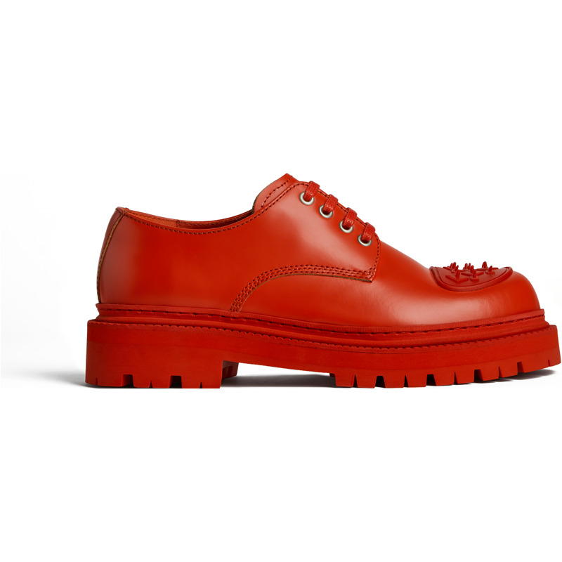 CAMPERLAB Eki - Nette Schoenen Voor Heren - Rood, Maat 41, Smooth Leather