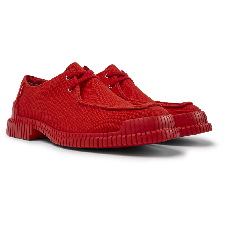 Camper Pix - Zapatos De Vestir Para Hombre - Rojo, Talla 9, Textil