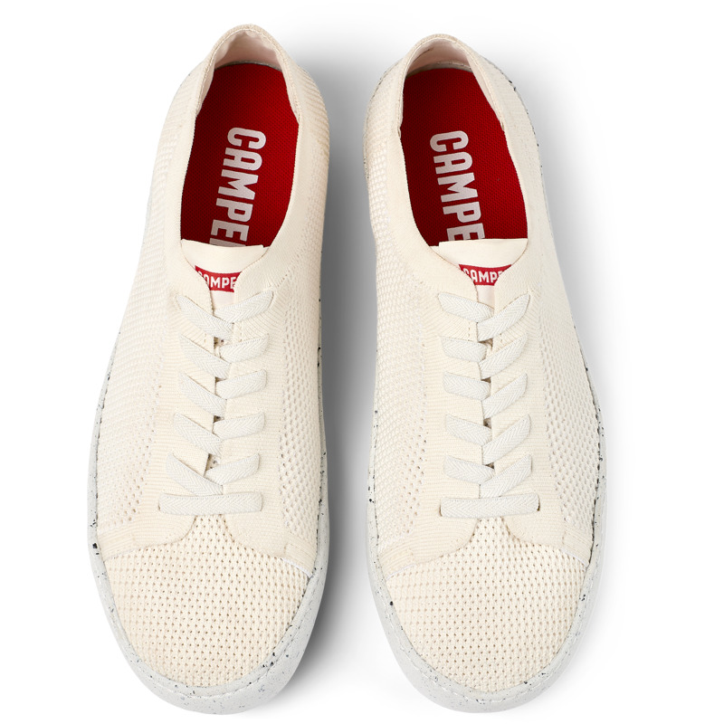 CAMPER Peu Touring - Chaussures Casual Pour Homme - Blanc, Taille 42, Tissu En Coton