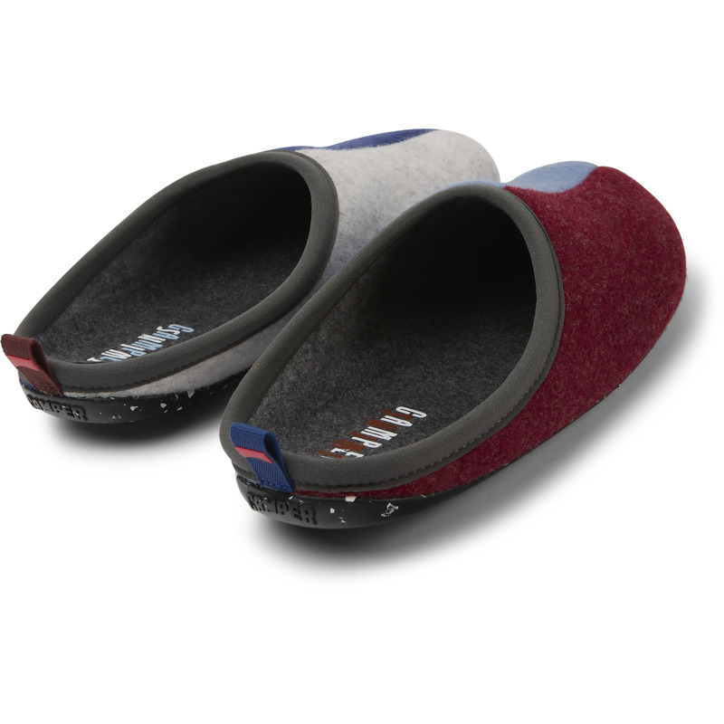 CAMPER Twins - Slippers For Men - Blue,Burgundy,White, Size 41, Cotton Fabric