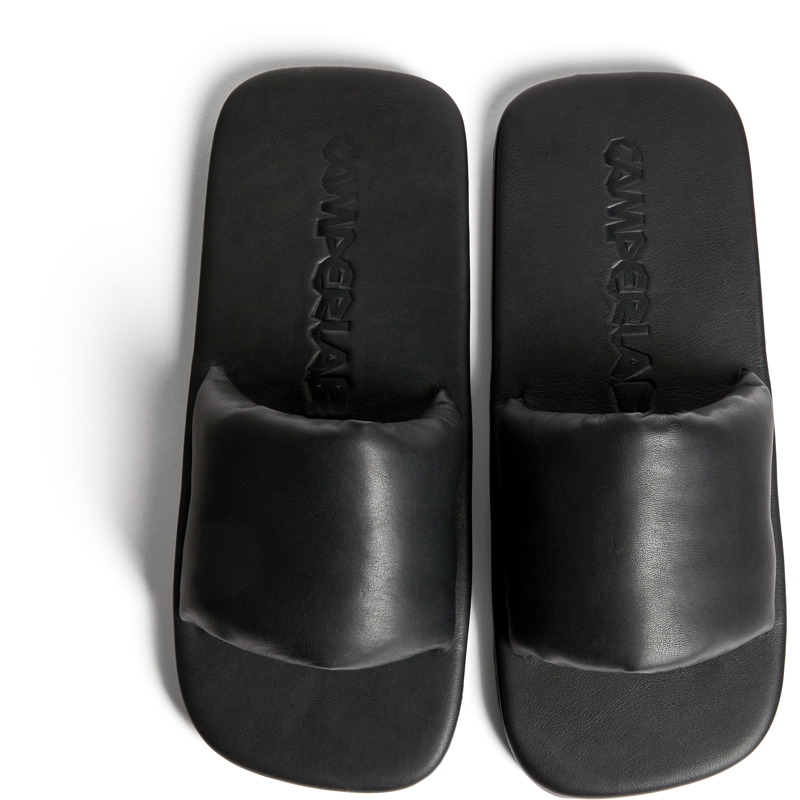 Camper Hastalavista - Sandals For Men - Black, Size 41, Smooth Leather