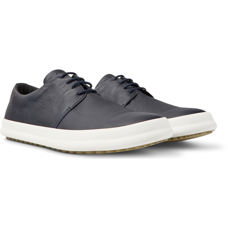 CAMPER Chasis - Chaussures Casual Pour Homme - Bleu, Taille 41, Cuir Lisse